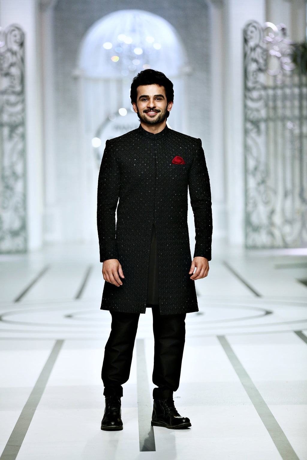 BCW 42 Fahad Hussain Black Uniquely Shine Sherwan