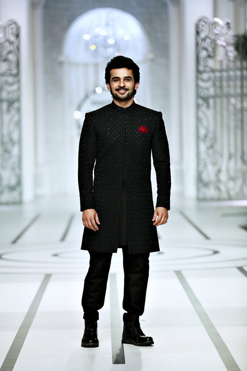 BCW 42 Fahad Hussain Black Uniquely Shine Sherwan