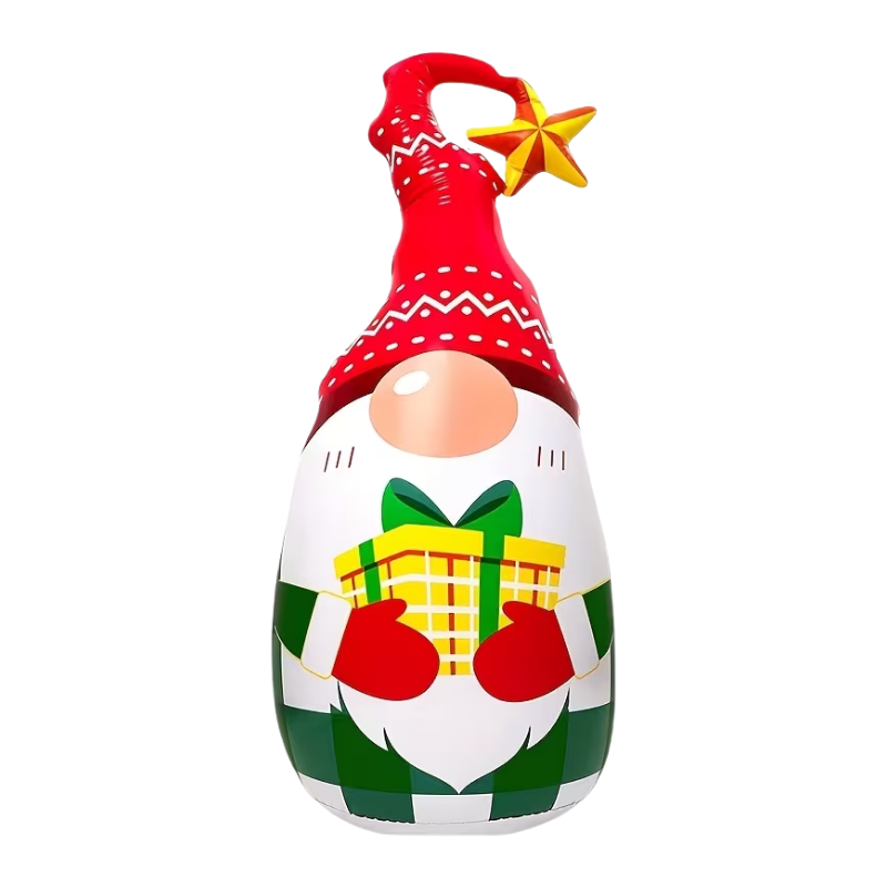 Inflatable Christmas Gnome Decoration