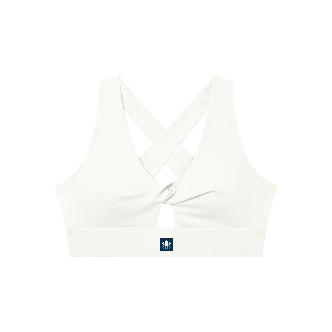 Women's Twist Front V-Neck Sports Bra
