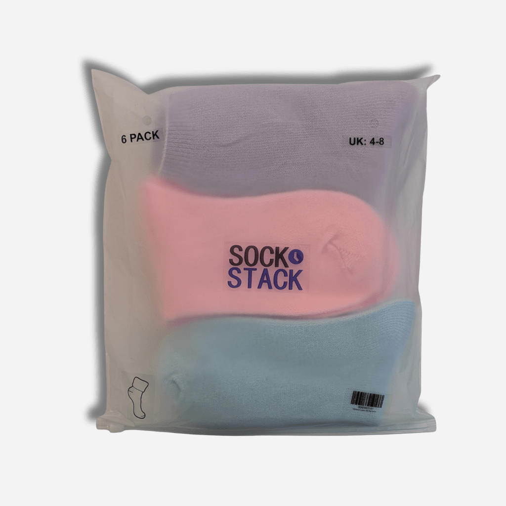 Sock Stack Women's Thermal Bed Socks 3 Pairs Slipper Socks UK Size 4-7 Super Soft