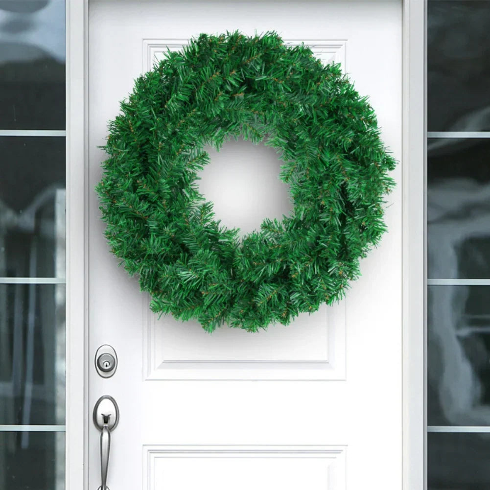 PVC Christmas Wreath for Home Decoration