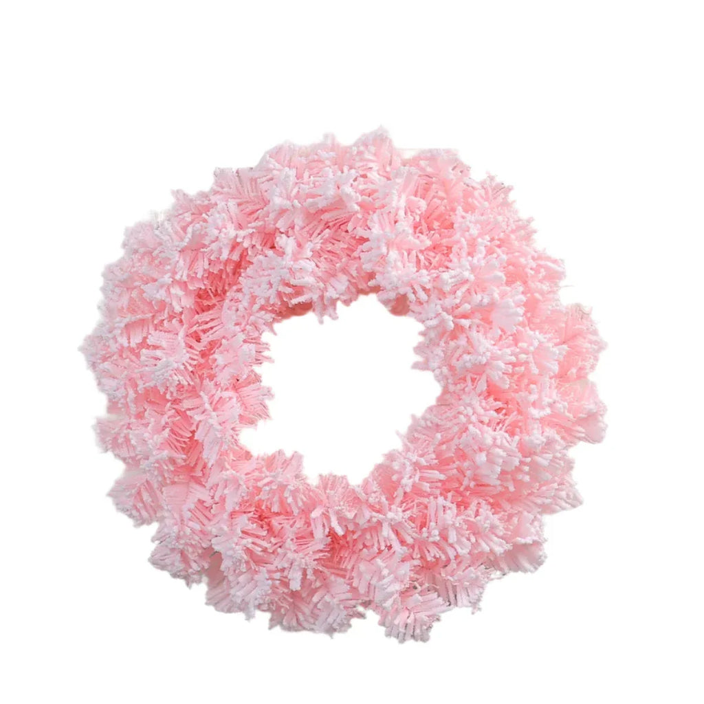 Christmas Wreath Snowflake Door Hanging