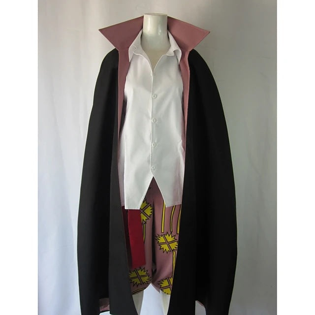 One Piece Red-Haired Shanks Cosplay Costume, Two Years Ago Shanks Anime Cosplay Outfit