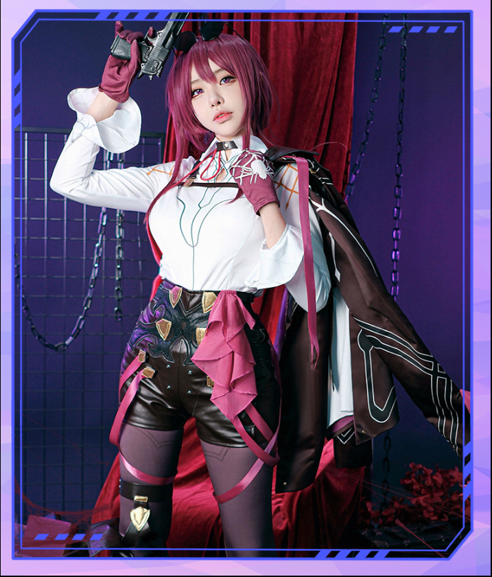 Collapse Star Sky Railway cosplay costume, Kafuka cosplay costume, anime game, women's clothing, full set of C-suite
