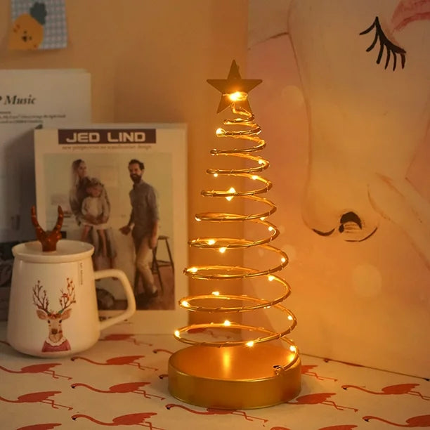 Radiant Christmas: Crystal Tree Nightlight