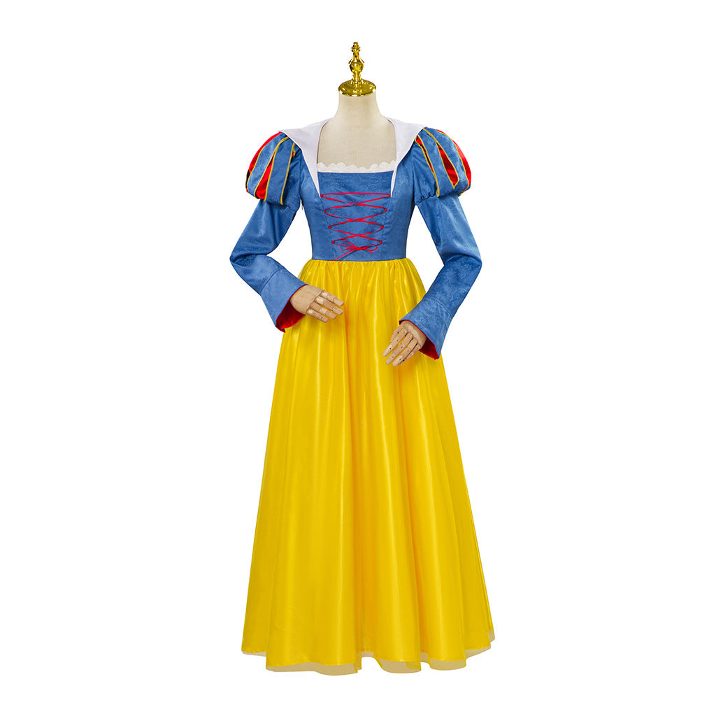 Anime movie Snow White Same style cos dress cosplay princess dress Halloween role play dress