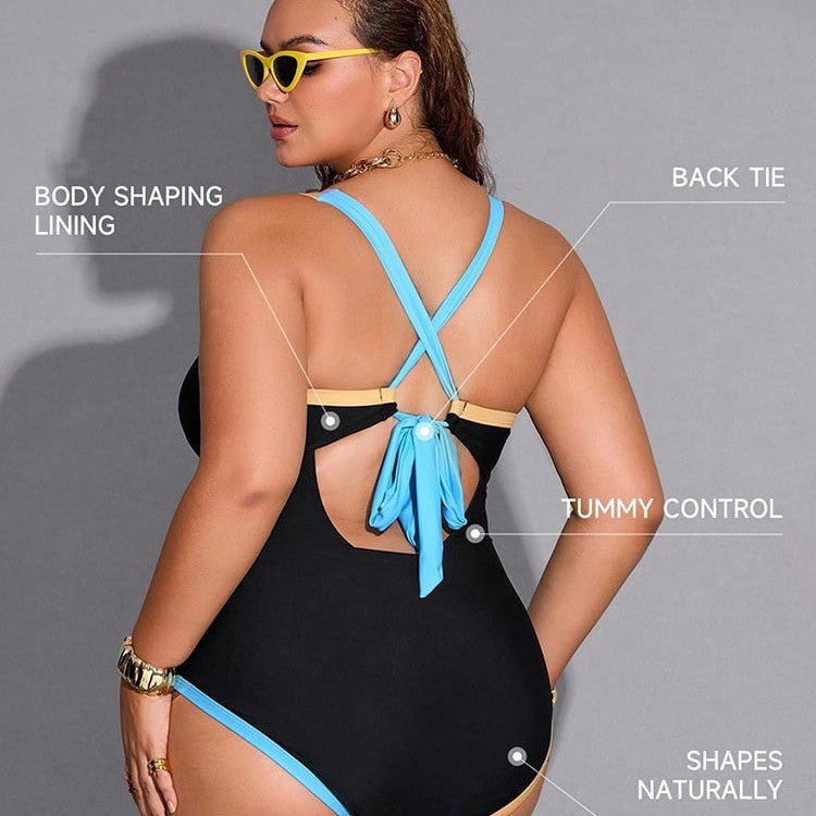 Plus Size One piece Swimsuit for Women