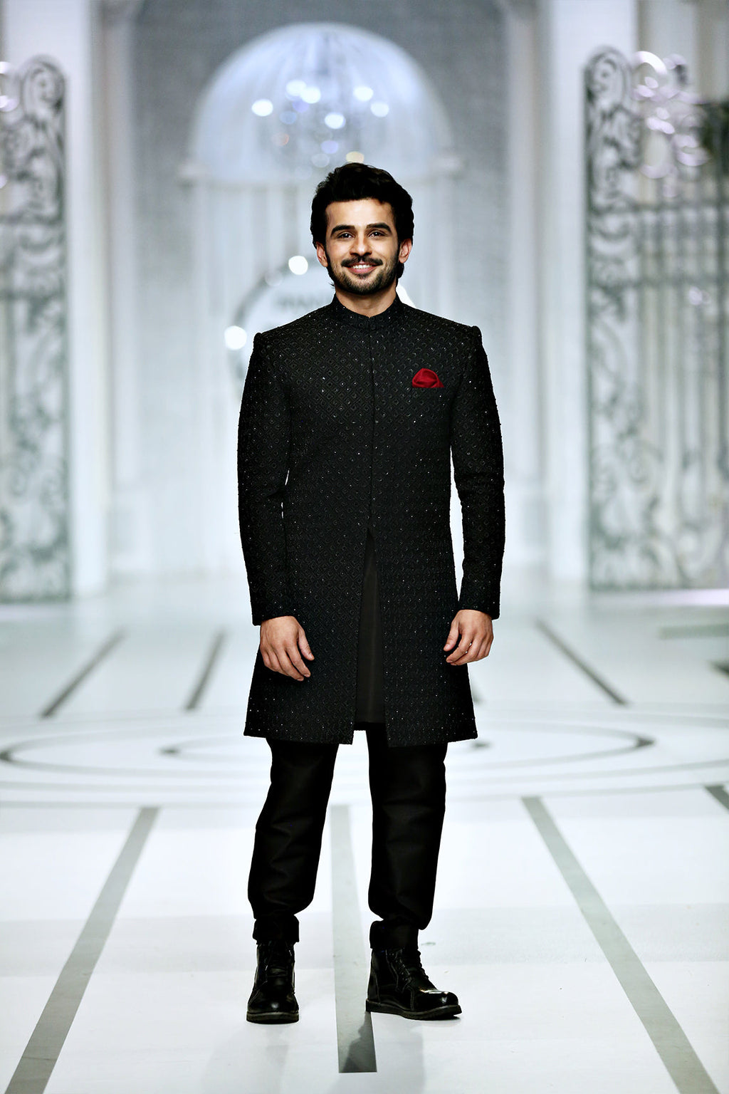 BCW 42 Fahad Hussain Black Uniquely Shine Sherwan