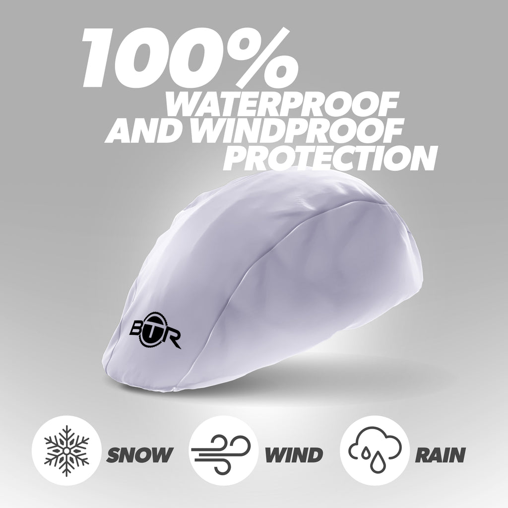 BTR Waterproof Hi Vis Cycling Helmet Cover