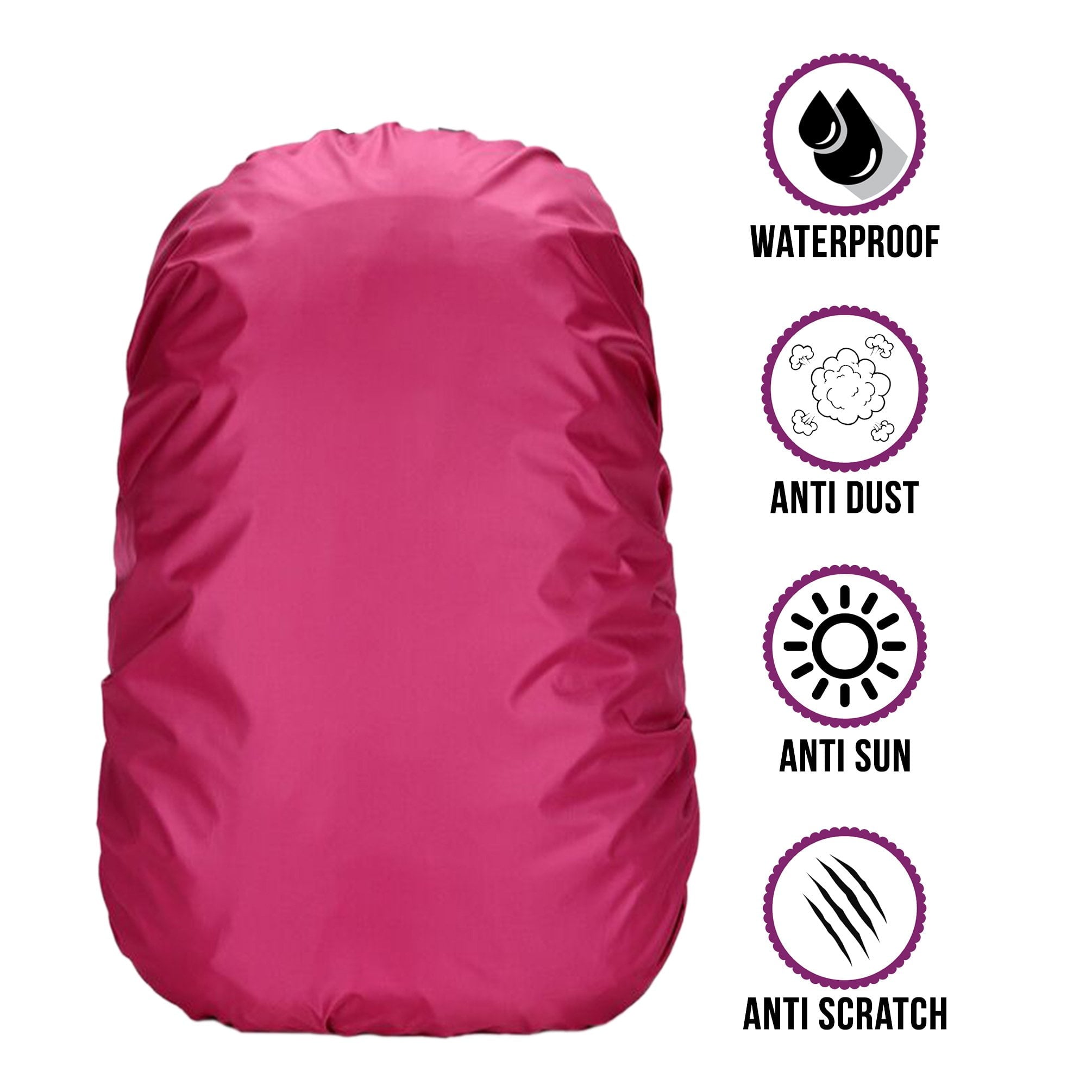 BTR Waterproof Backpack and Rucksack Covers. 35L - 45L - Five Colours