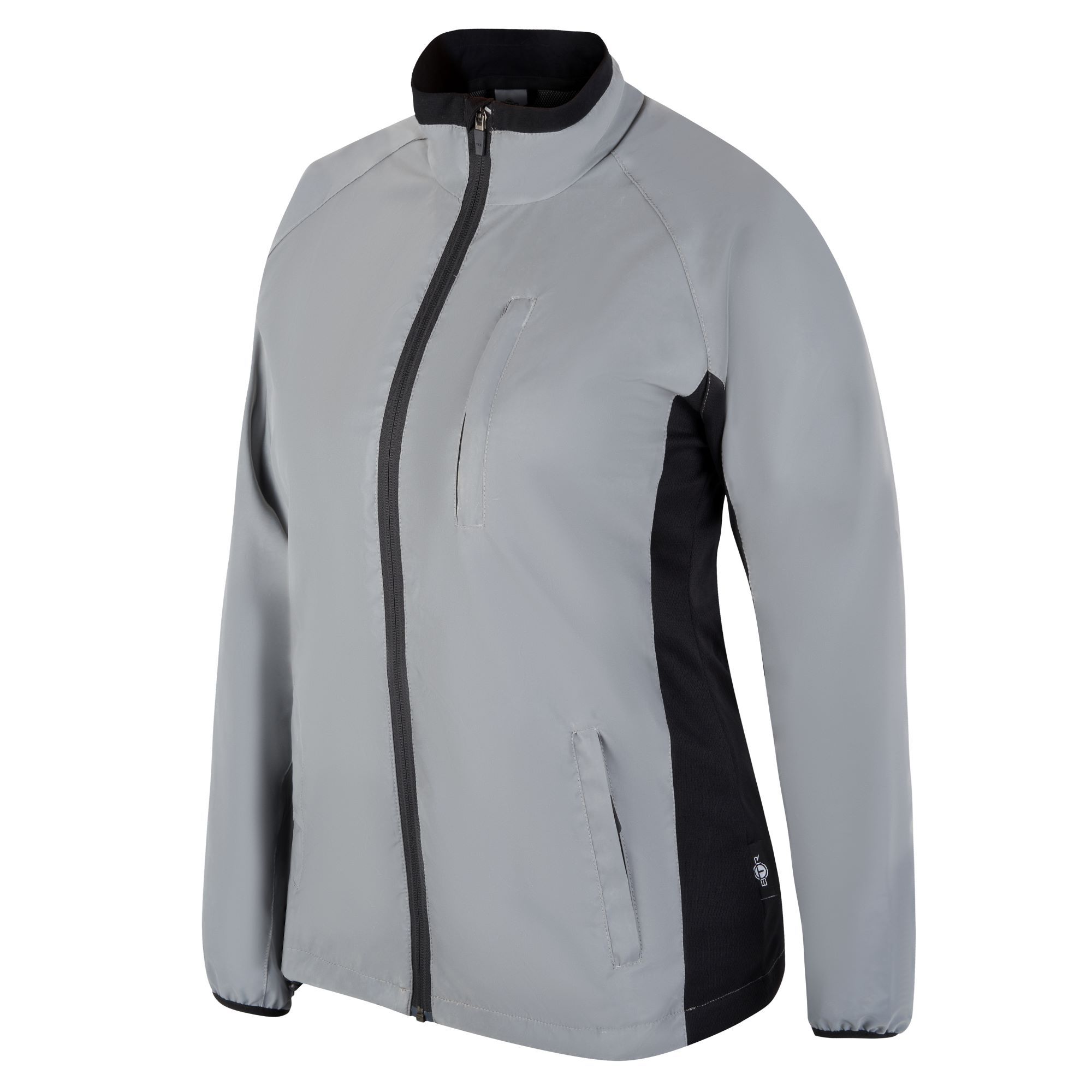 Womens Reflective Running & Cycling Jacket | Silver Hi Vis | BTR