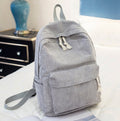 Etsy Cross-border Cute Corduroy Large Capacity Backpack with Adhesive for Letters, Kids and Students School Bag