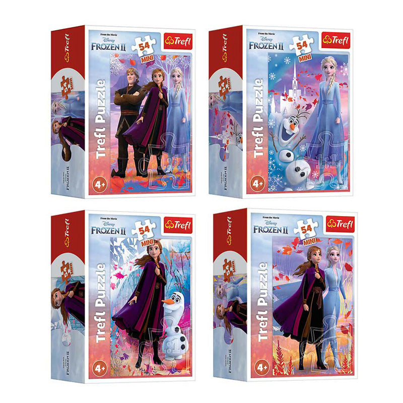 Disney Mini puzzel frozen - 54st.-0