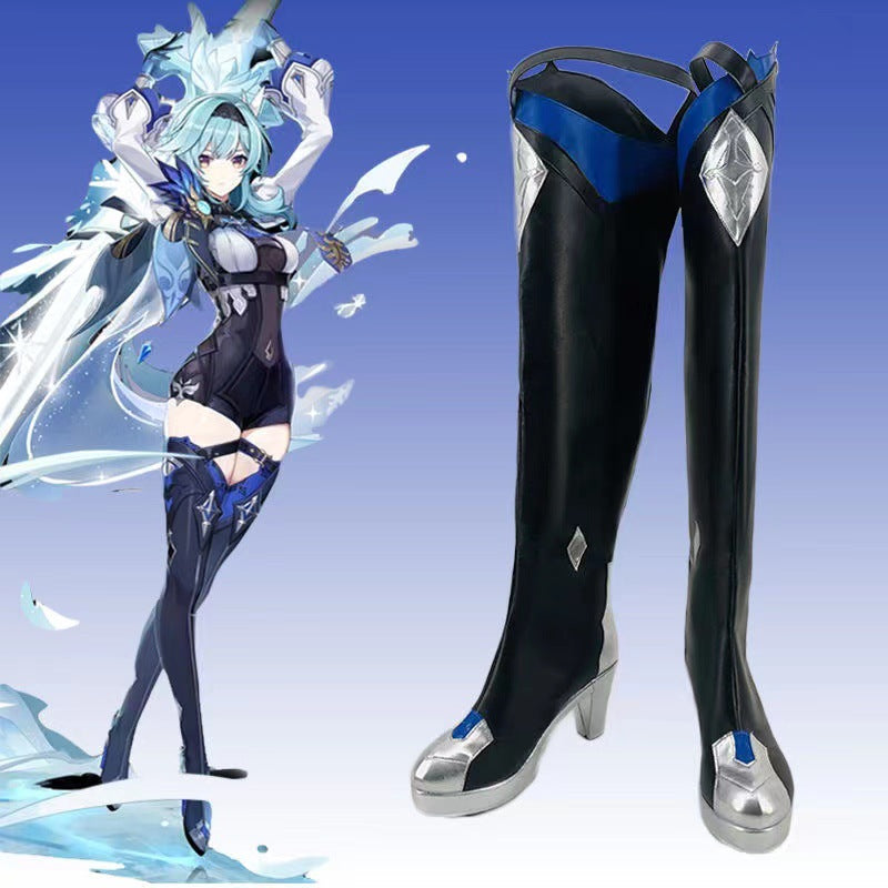 Genshin Impact cos costume anime game animation costume Eula Lawrence aristocrat Eula Youra cosplay female