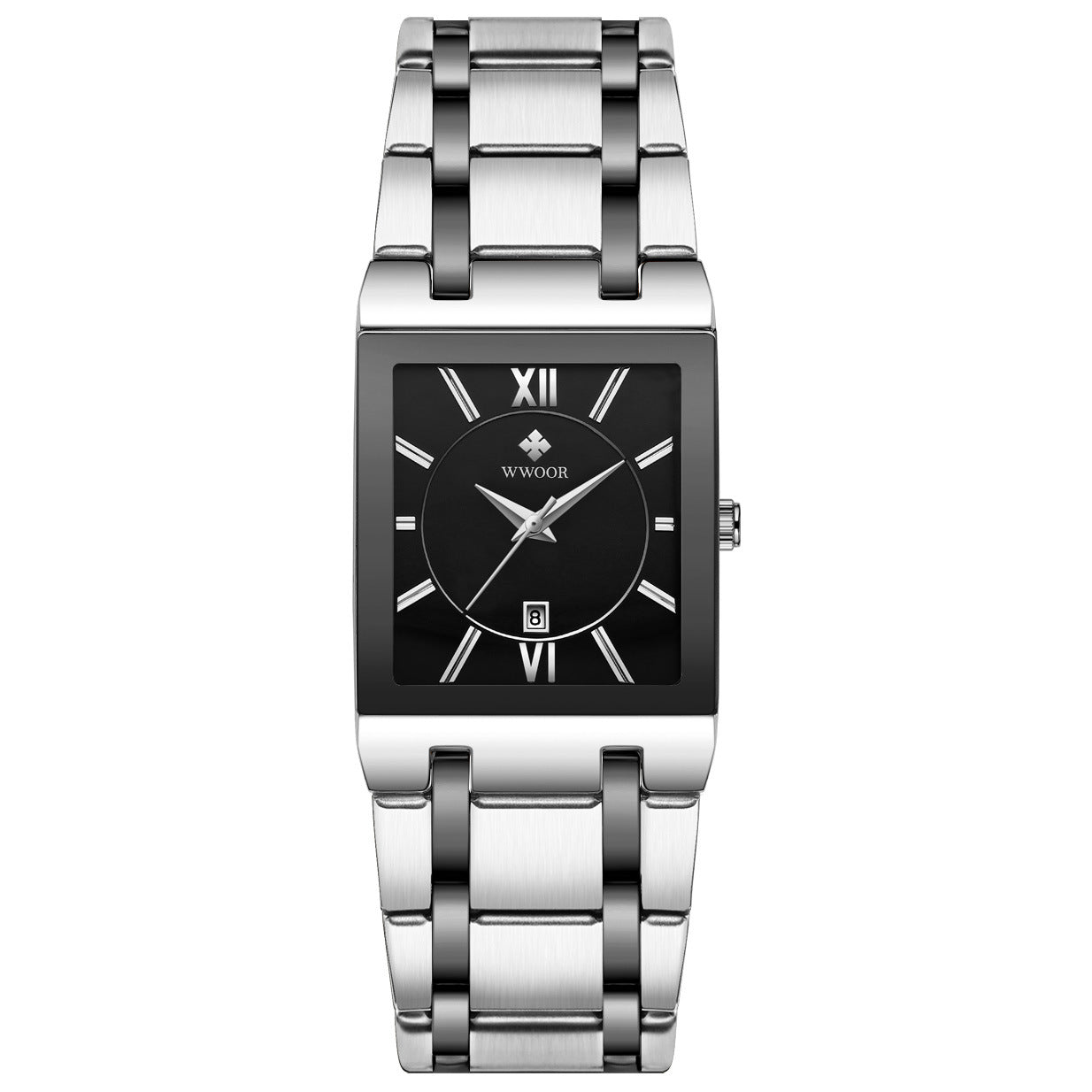 Fully Automatic Non-Mechanical Square Men's Steel Band Qua