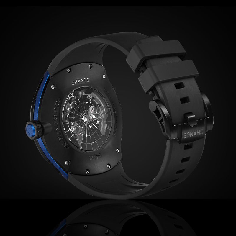 CHANCE Automatic Movement Mechanical Watch for Men Luxury Stainless Steel Case Business Wristwatch Waterproof Clock 6007-6