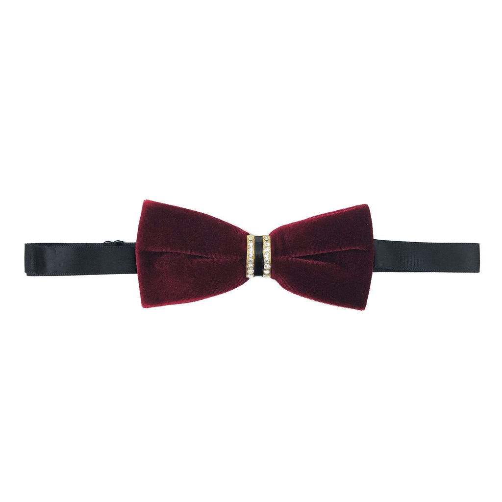 Slim Velvet Bow Tie (2 Colours)-4