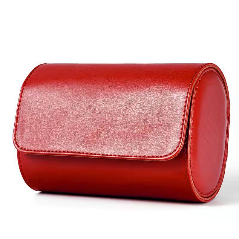 Travel Storage Bag PU Leather Watch 