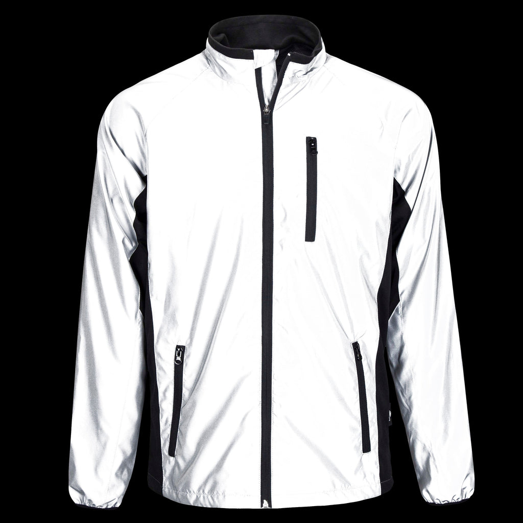 Reflective High Visibility Cycling & Running Jacket | Silver | BTR