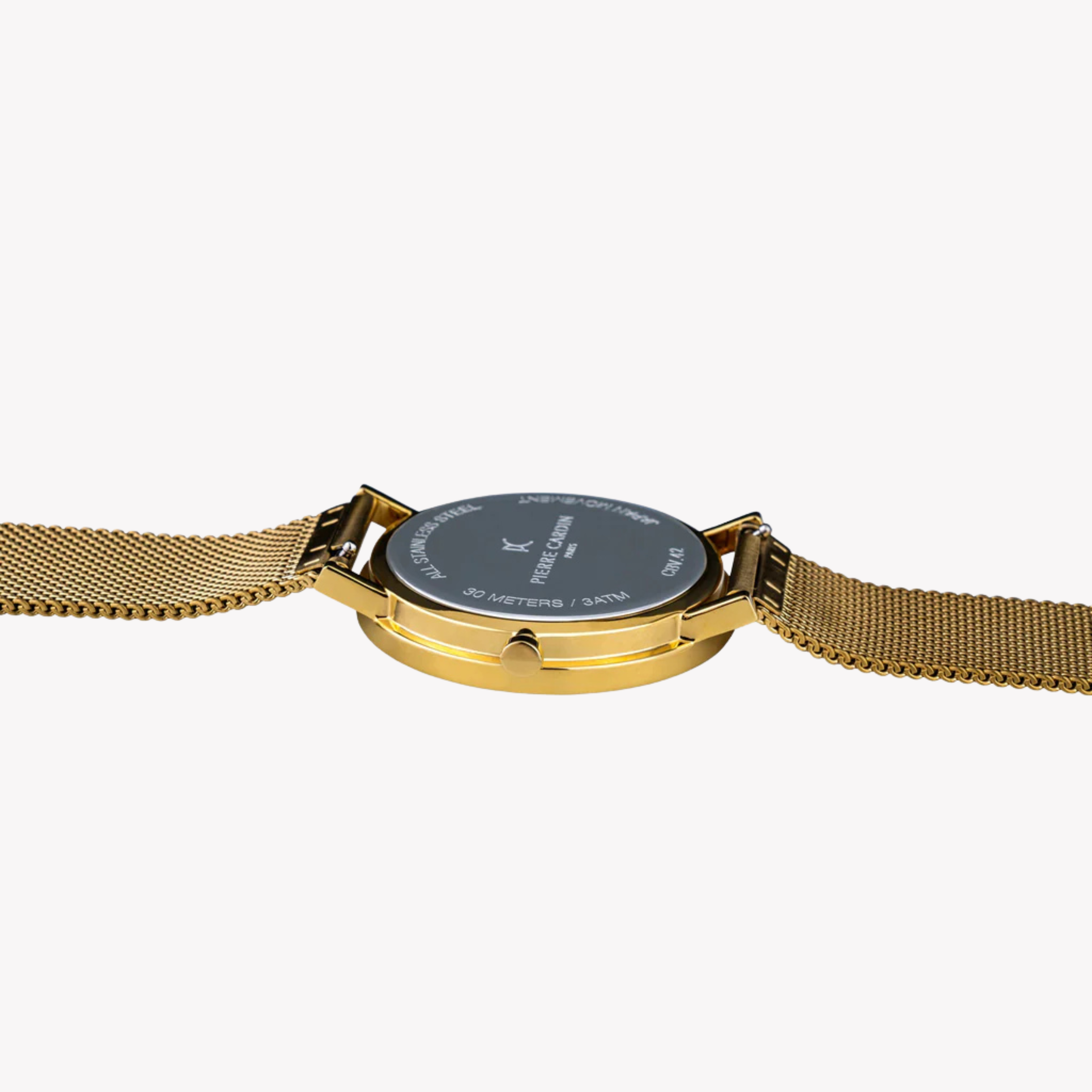 Pierre Cardin Men's Gold Stainless Steel Watch, Green Dial | Cbv.1046-3