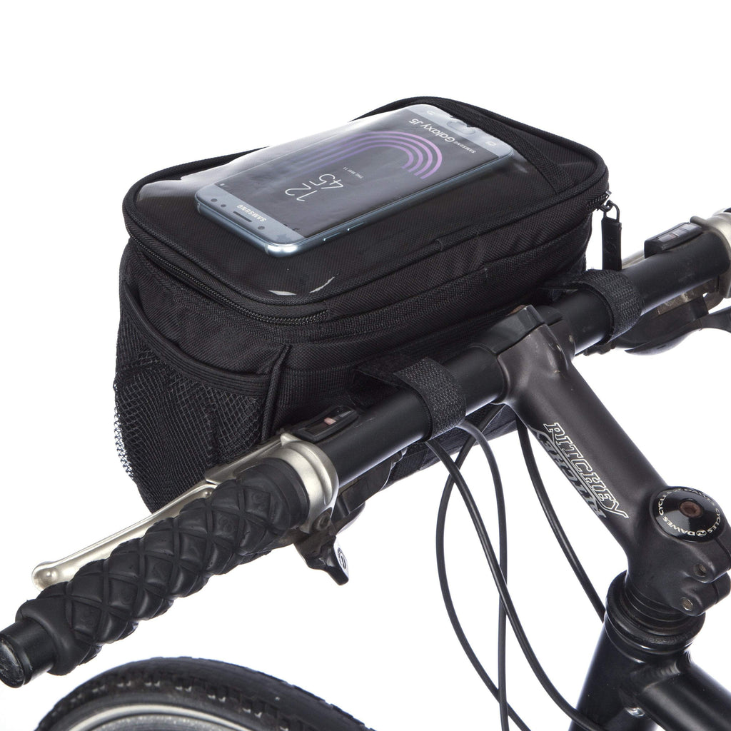 BTR Handlebar Bicycle Bag With Bike Mobile Phone Holder