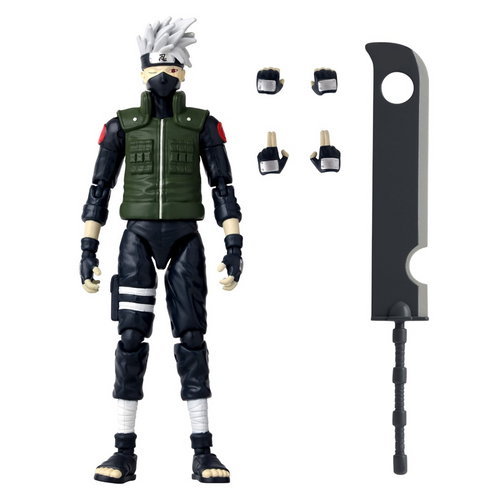 Bandai Anime Heroes Naruto - Kakashi Hatake figura-0