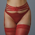 Allure 4ever Yours Ravishing Multi-Strap Garter Panty-0