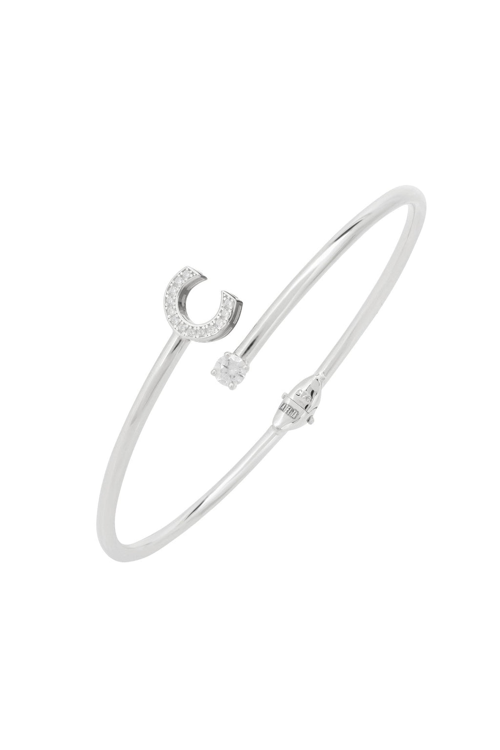 Initial Bangle Silver C