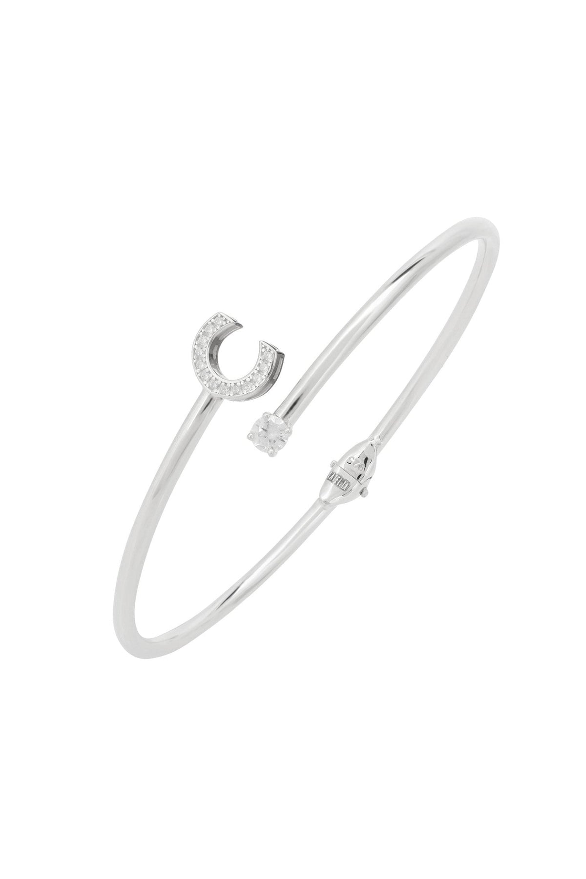 Initial Bangle Silver C