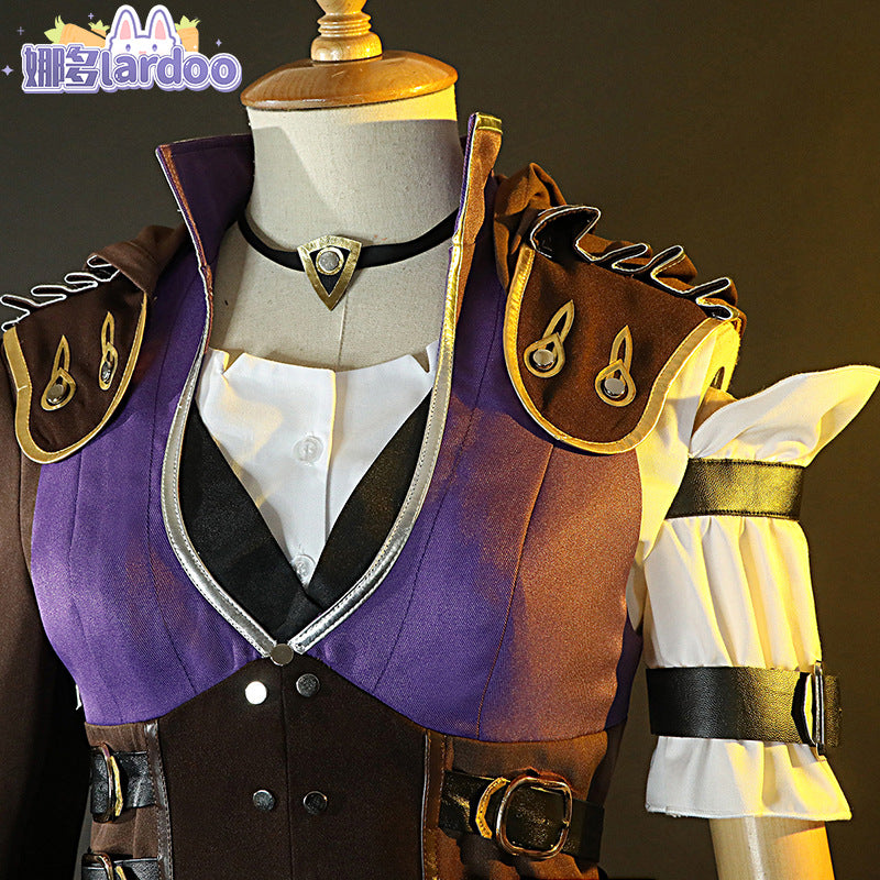 Game LOL Caitlyn Cosplay Costumes The Sheriff of Piltover Arcane Caitlyn Suit Halloween Carnival League of Legends Caitlyn