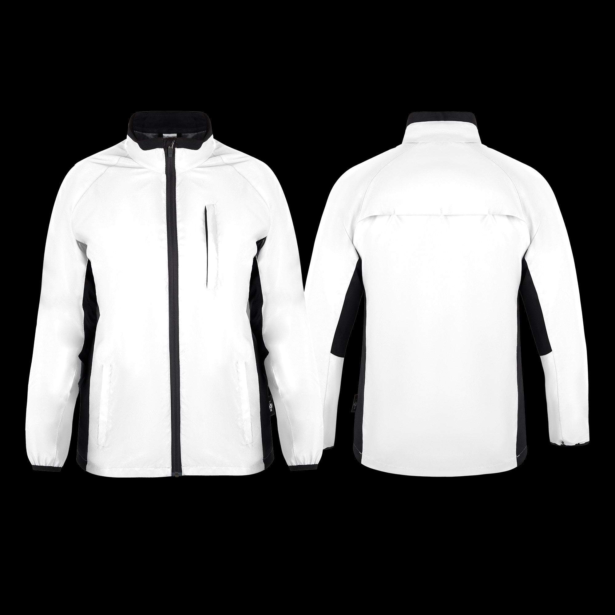 Womens Reflective Running & Cycling Jacket | Silver Hi Vis | BTR