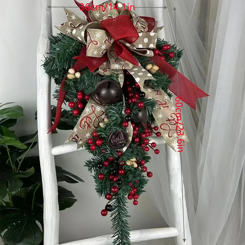 Joyful Door Adornments: Festive Christmas Ornaments