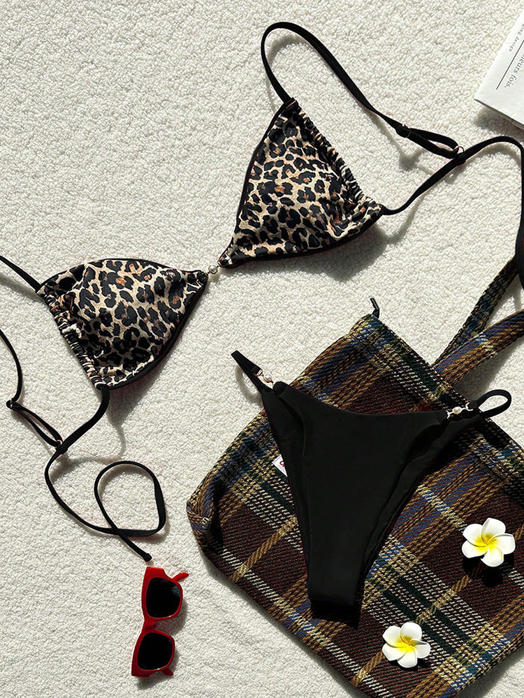 レディース タイアップビキニ水着、セクシービーチ水着