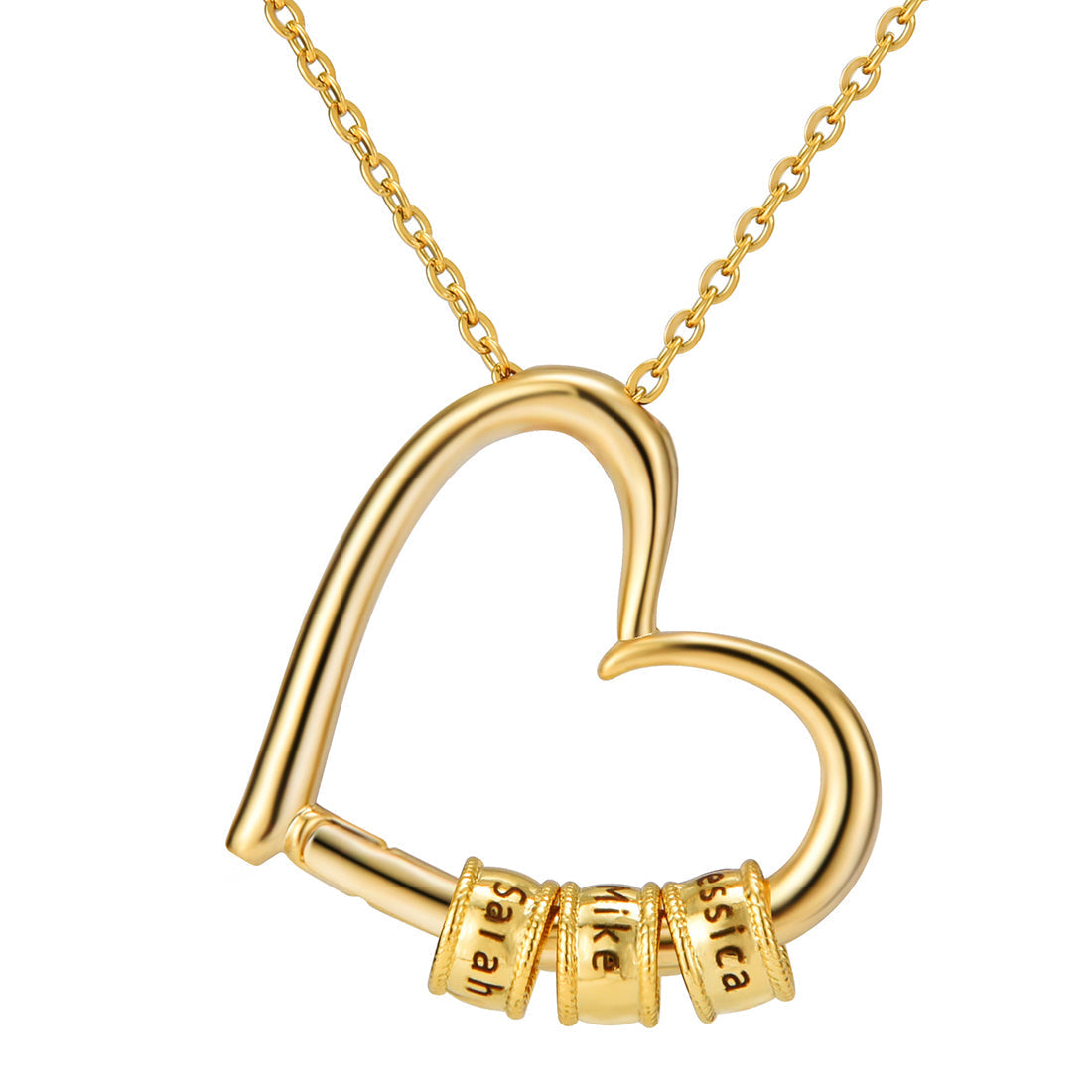 Family's Love - Engraved Pendant with LED Box