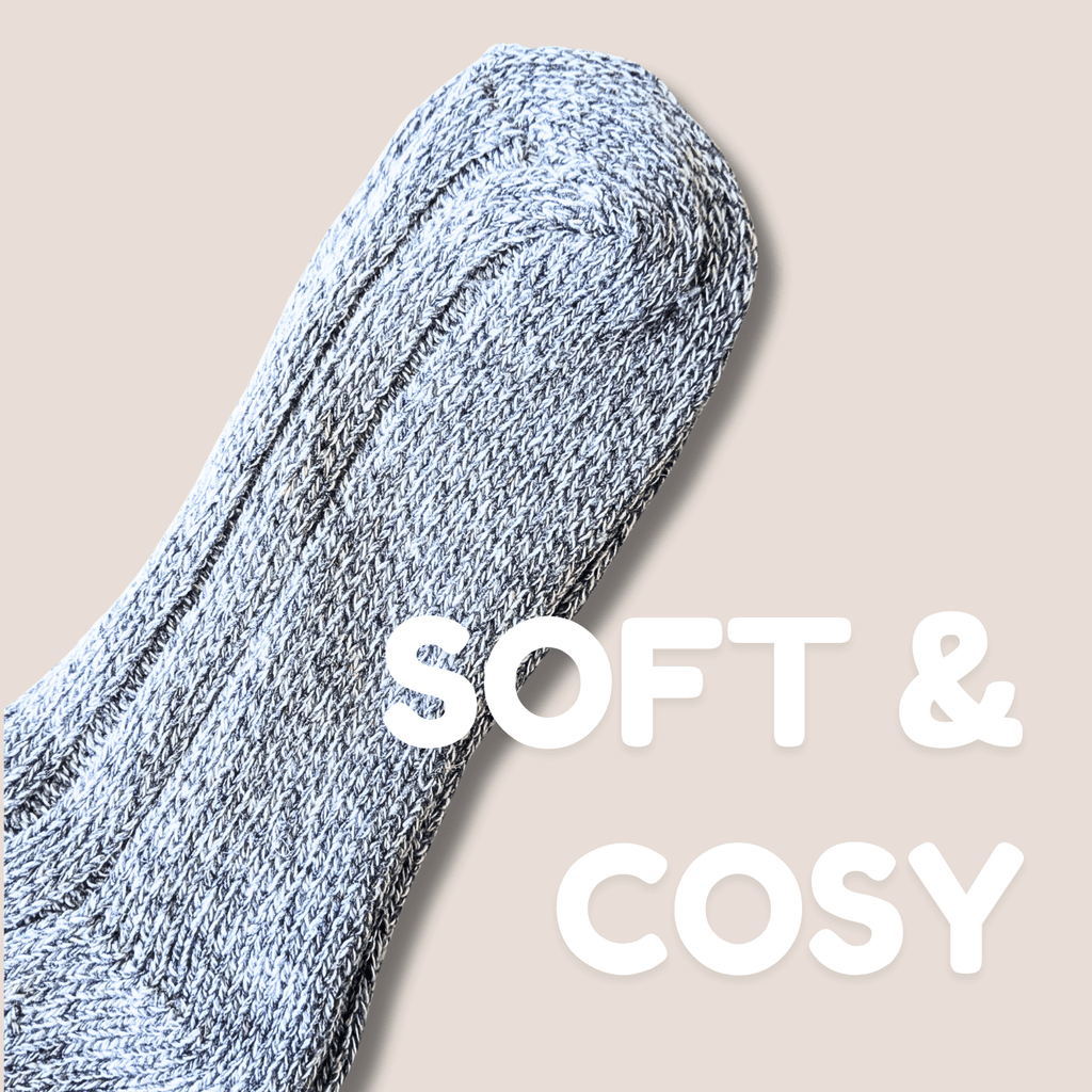 Sock Stack Womens Ultra Chunky Long Wool Thermal Socks 6 Pairs For Outdoor Activities UK