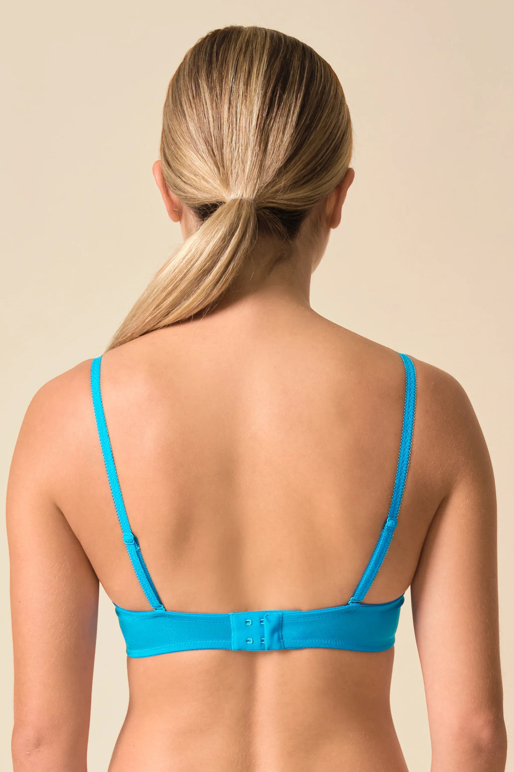 Gossard Glossies Atomic Blue Sheer Bra-1