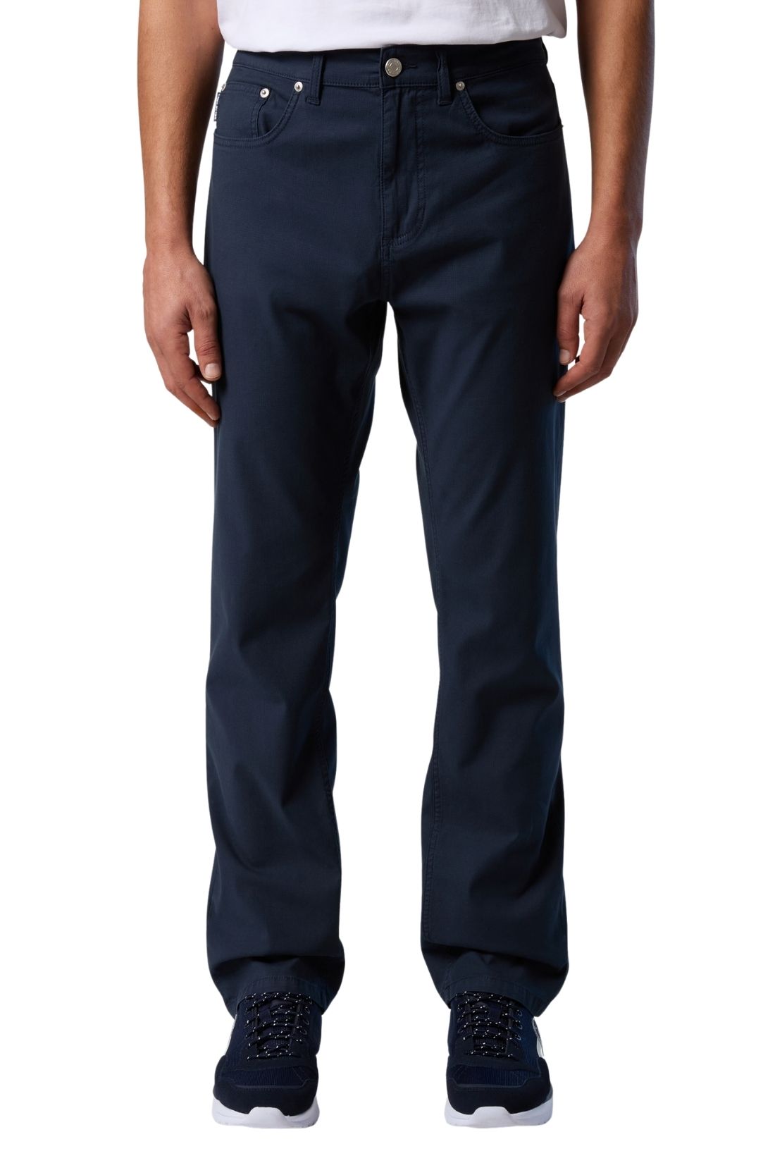 NORTH SAILS - Pantaloni uomo 5 tasche in dobby stretch - Taglia 42-3