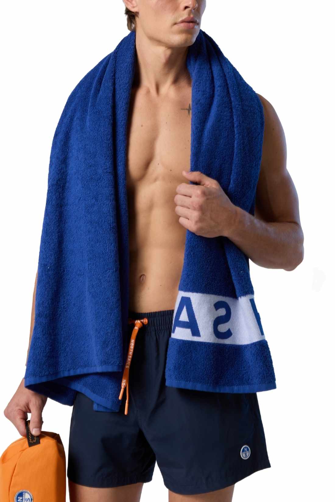 NORTH SAILS - Shorts mare uomo con logo-1