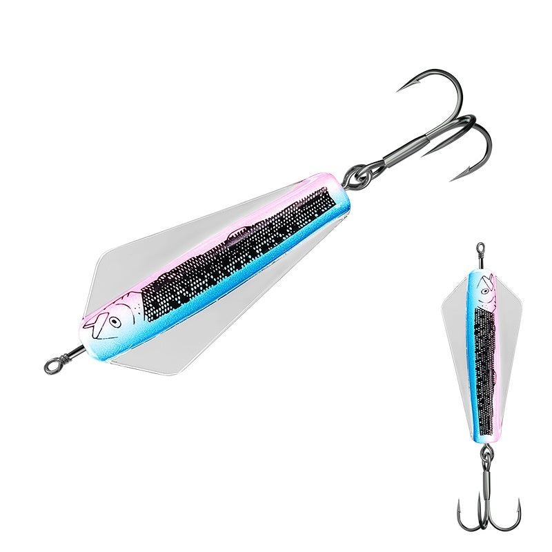 Touyu Devil Fish Vib Lure Dog Long Cast Sinking Lure Fishing Bait Trout Lure King Bug Butterfly Lure
