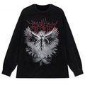 Y2k Gothic Punk Style Men T Shirt Clothes Harajuku Oversized T-shirt Top Tee High Street Hipster Summer Streetwear Anime Clothes-5