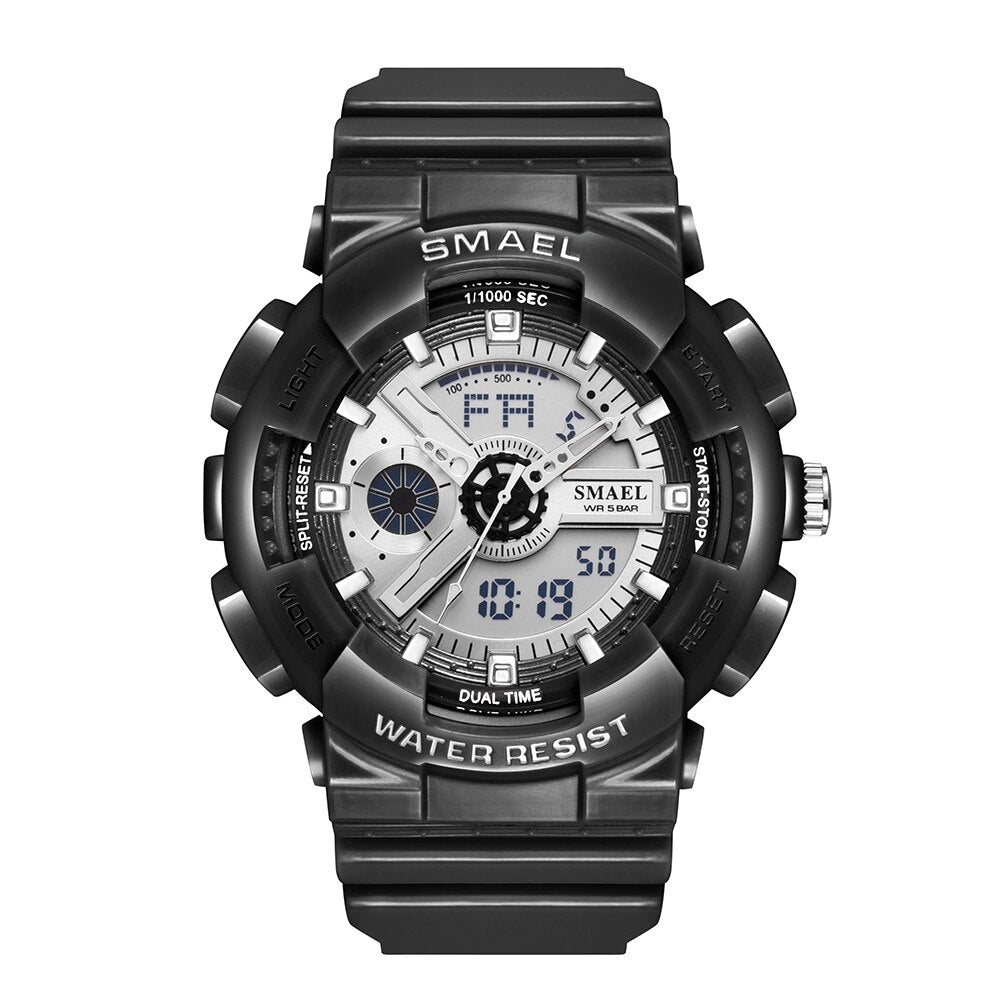  Luxury LED Sport Waterproof Military Watch Men 