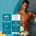 EELHOE Men's Fragrance Bar Leaves Fragrance For The Body Naturally And Cleanses Dry Skin With A Portable Daily Axillary Bar