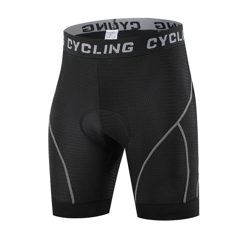 silicone padded cycling shorts