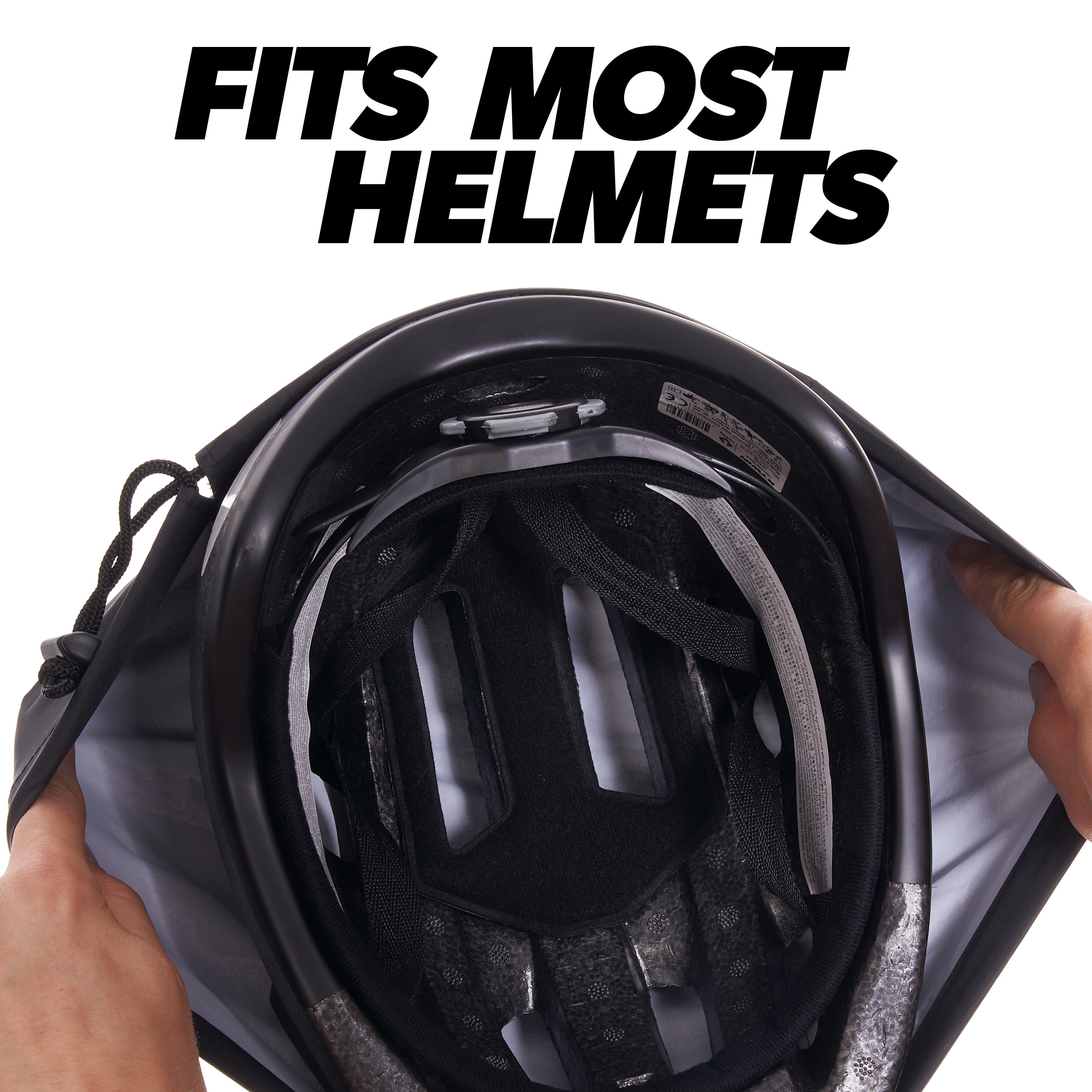 BTR Waterproof Hi Vis Cycling Helmet Cover