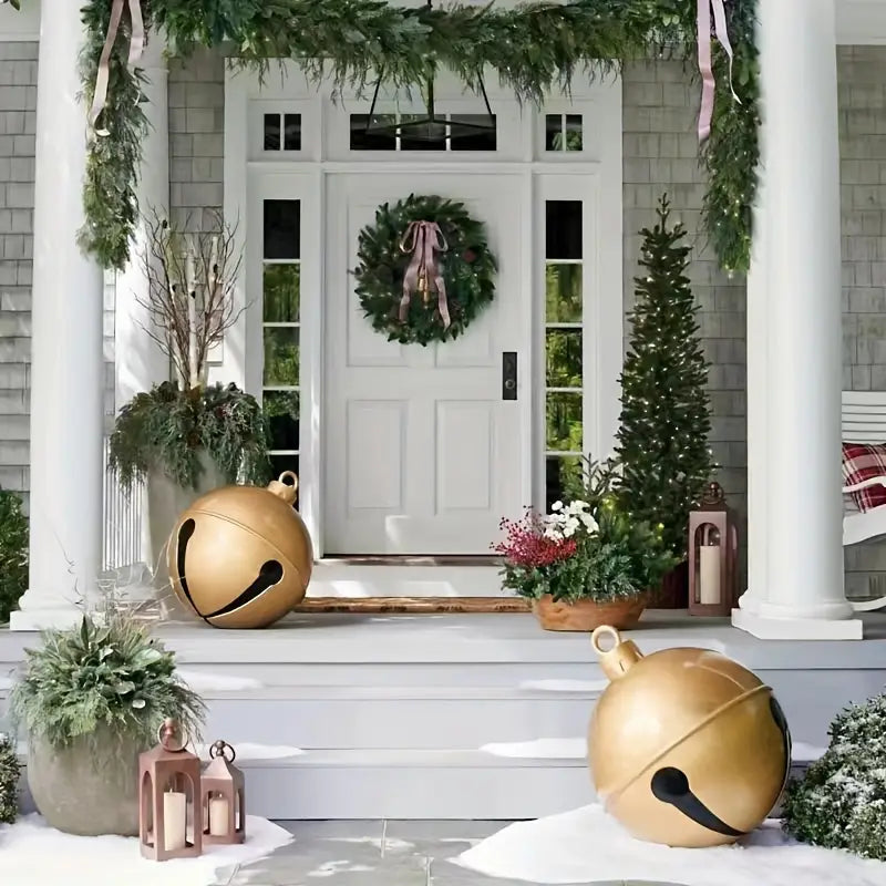 Jingling All the Way: Christmas Bell Balloon Delight