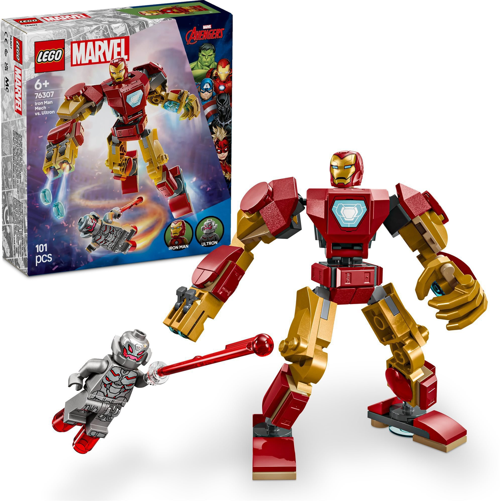 LEGO® Marvel Vasember robot vs. Ultron 76307-0