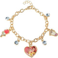 Disney Princess Yellow Gold Charm Bracelet-0