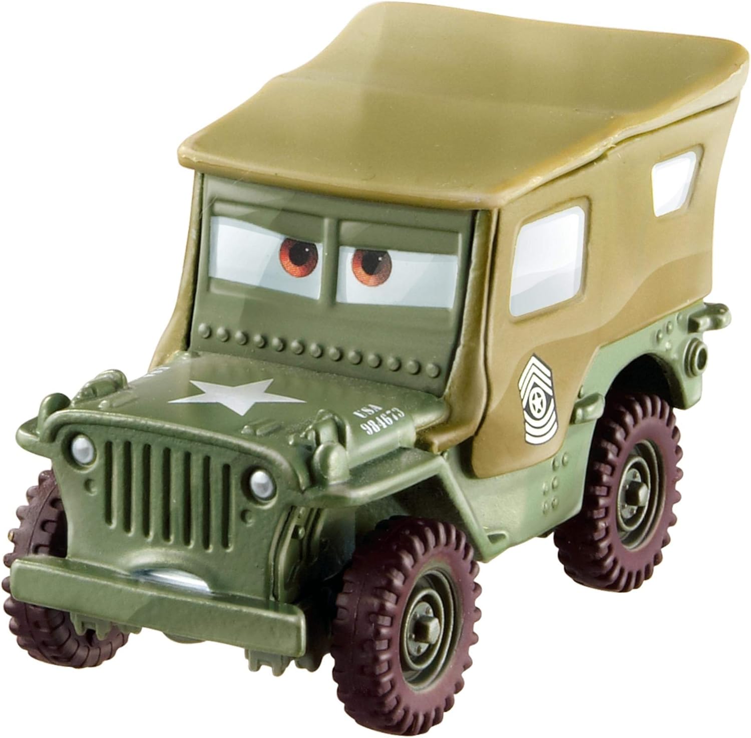 Disney Cars 3 Die Cast Sarge-0
