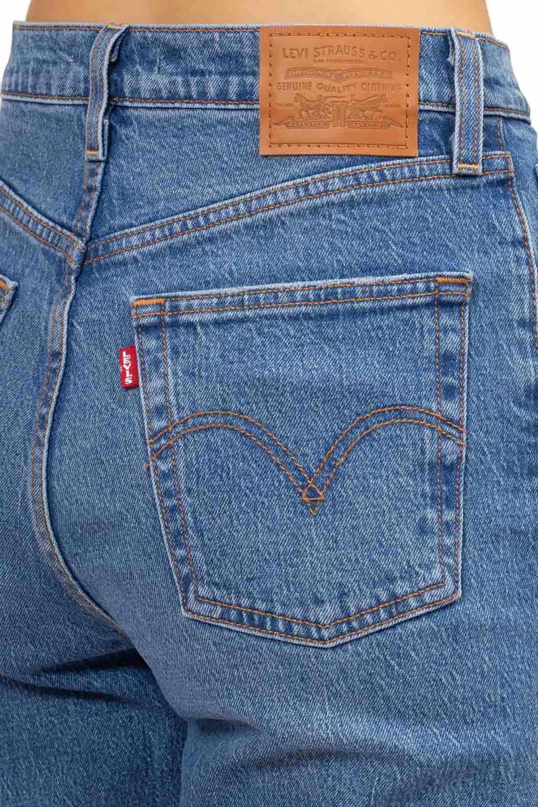 LEVI'S - Women's ribcage straight ankle jeans  - Size W31 / L31-4